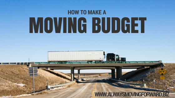 How to make a moving budget
