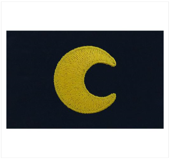 Lapel Embroidered Chaplain Muslim Device 