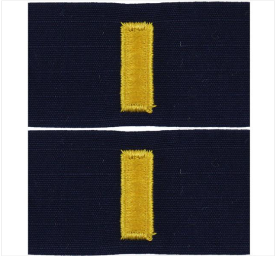Utility Tactical Uniform (UTU) Embroidered Second Lieutenant (2LT)
