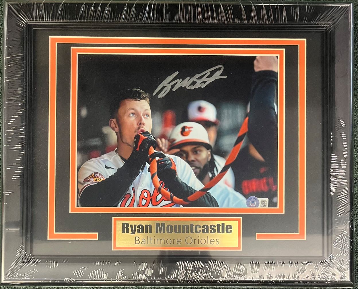 Ryan Mountcastle Homer Hose Signed Photo
