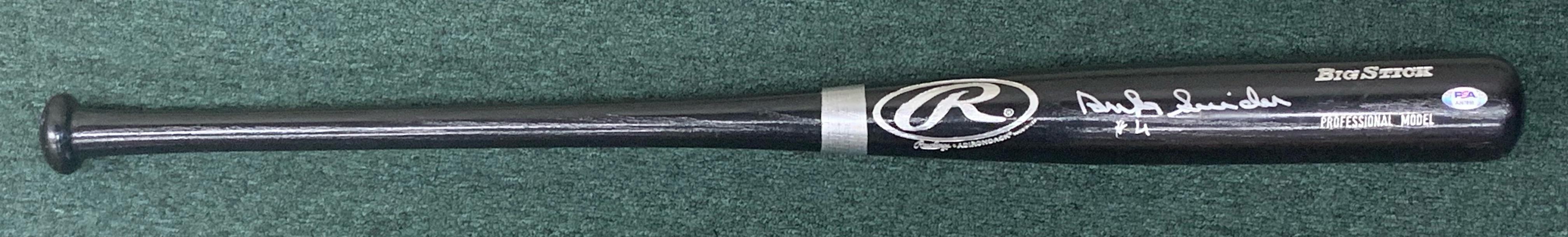 DUKE SNIDER SIGNED RAWLINGS BIG STICK BAT