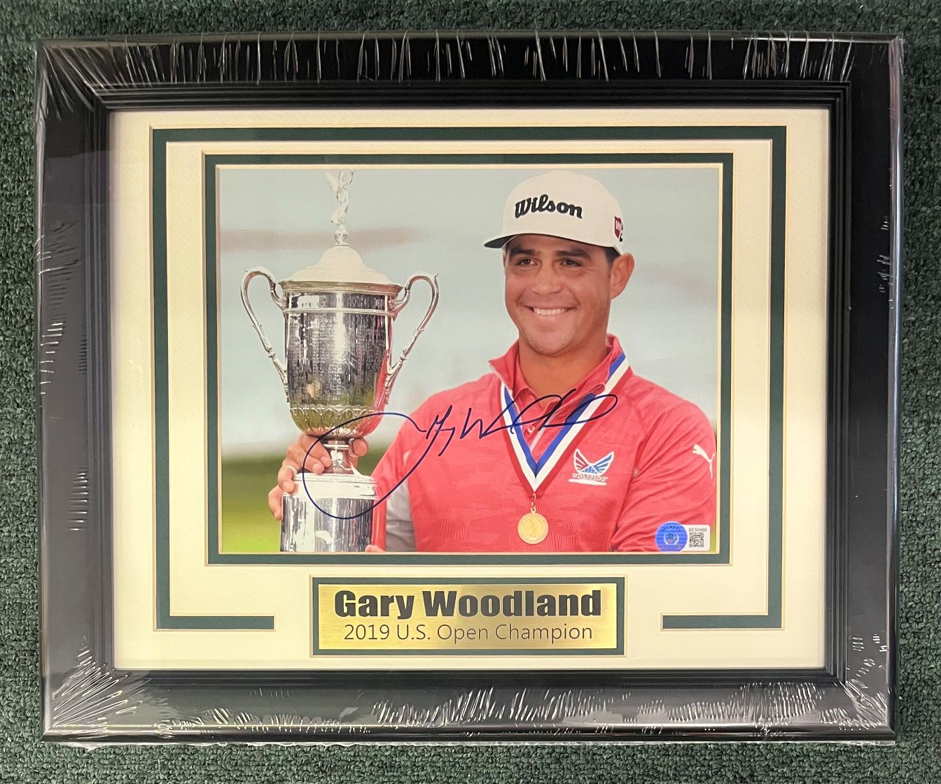 Gary Woodland 2019 U.S. Open Champ Signed Photo