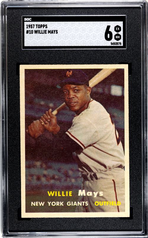 1957 Topps Willie Mays 