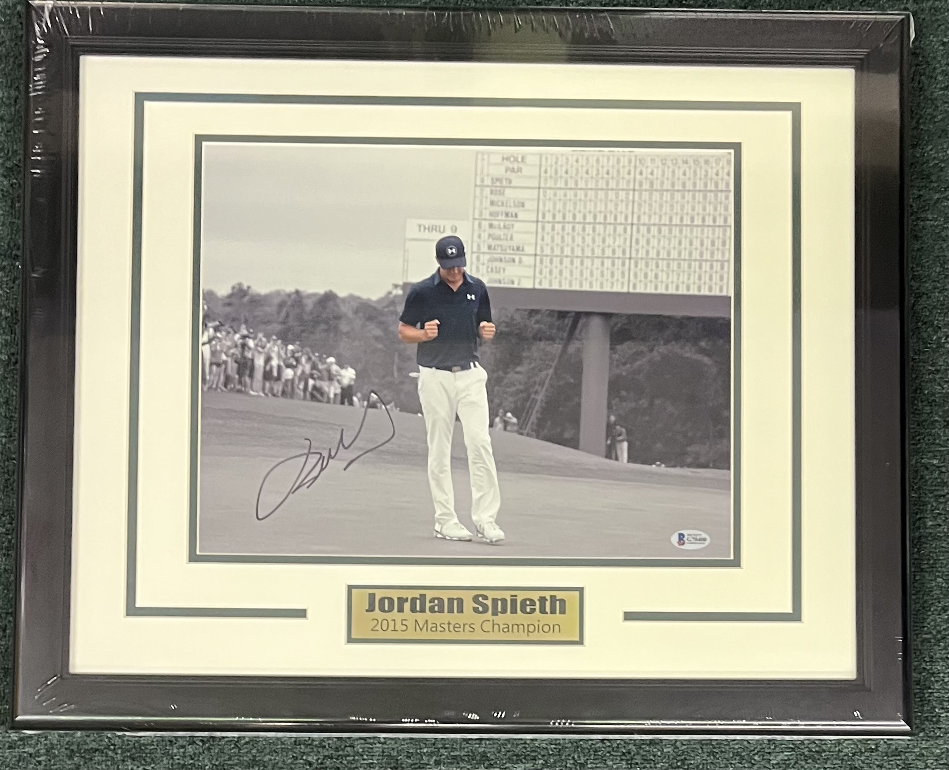 Jordan Speith 2015 Masters Signed Photo