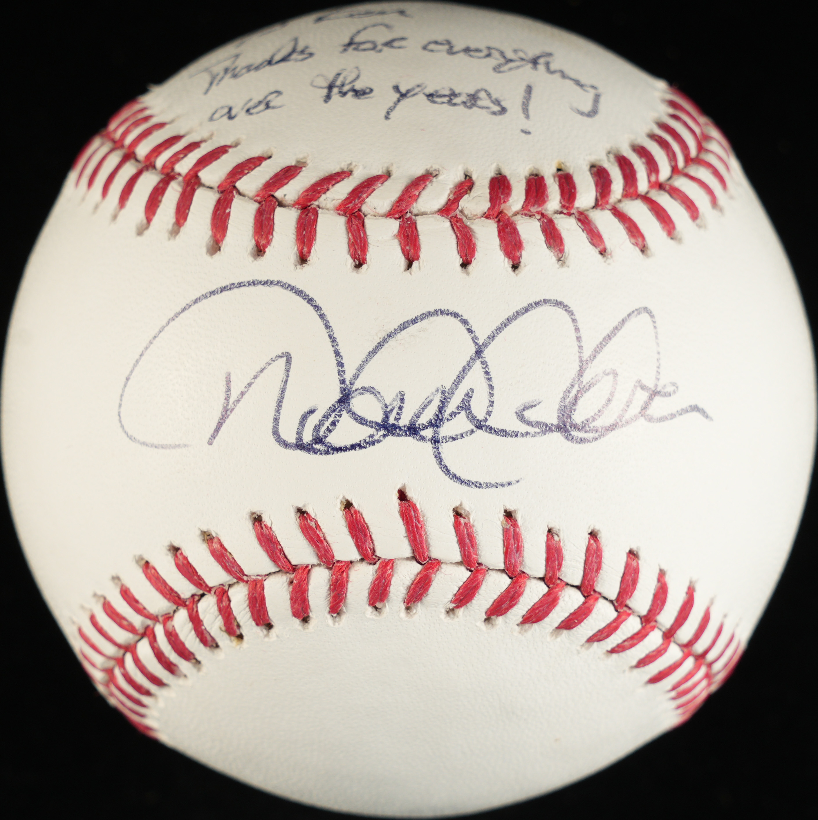 DEREK JETER SIGNED PERSONALIZED OMLB