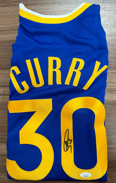 Steph Curry Autographed Custom Jersey 