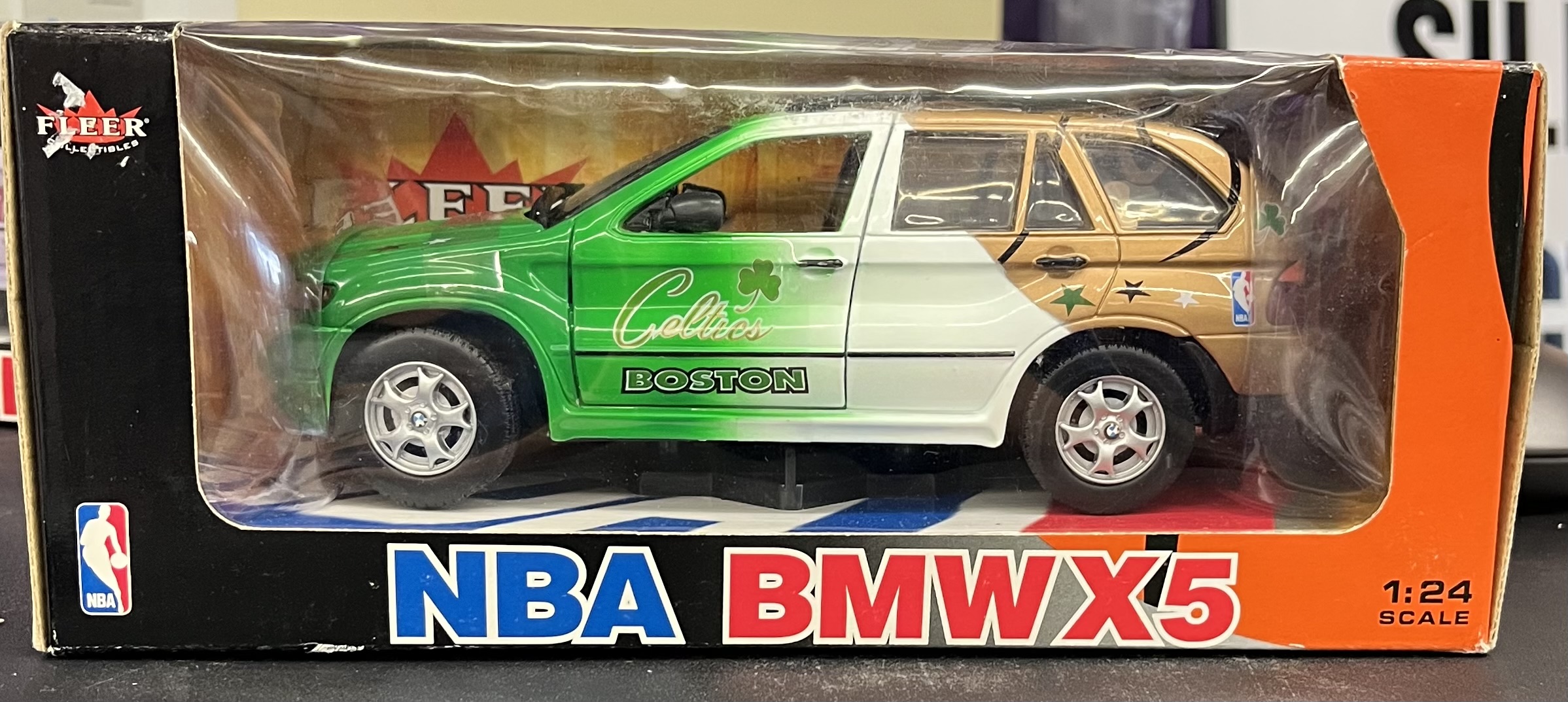 Boston Celtics Fleer NBA BMW X5 