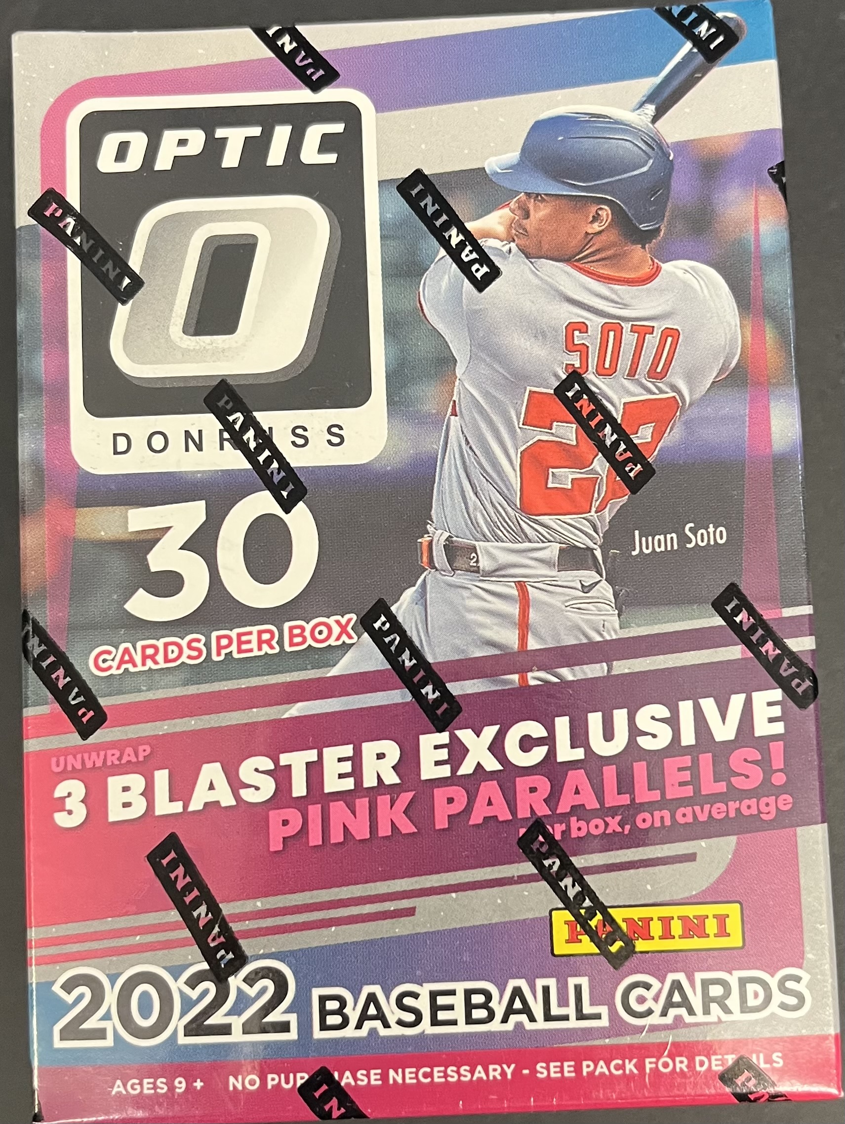 2022 Panini Optic Donruss Baseball Box