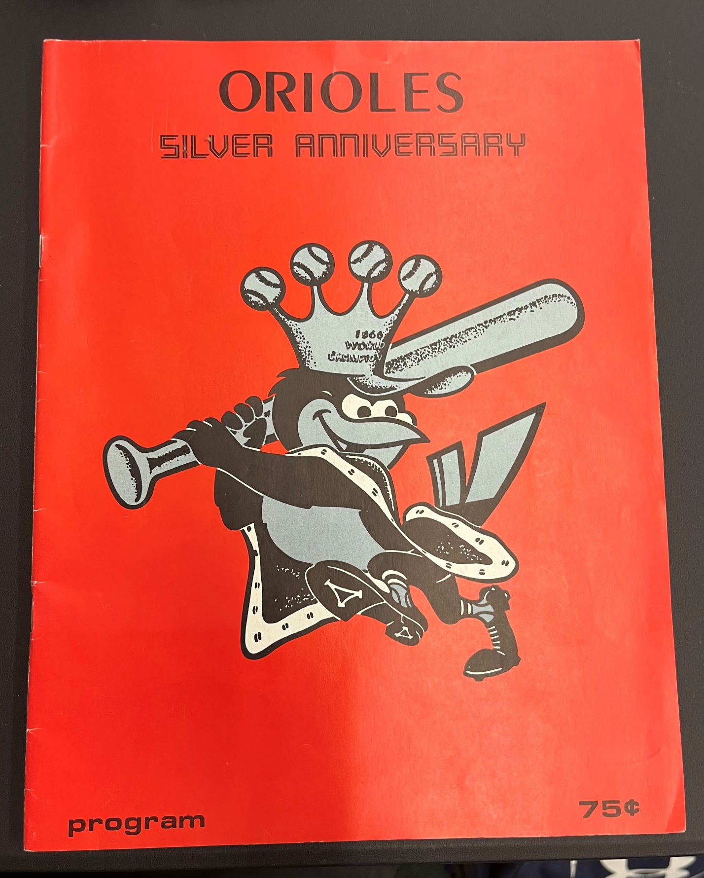 1966 Baltimore Orioles Silver Anniversary Program