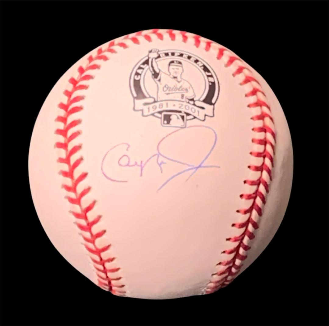 CAL RIPKEN JR. SIGNED FARWELL SEASON BASEBALL