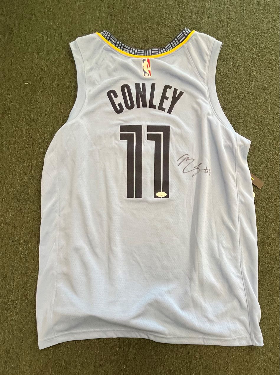 Mike Conley Signed Memphis Grizzlies  Jersey