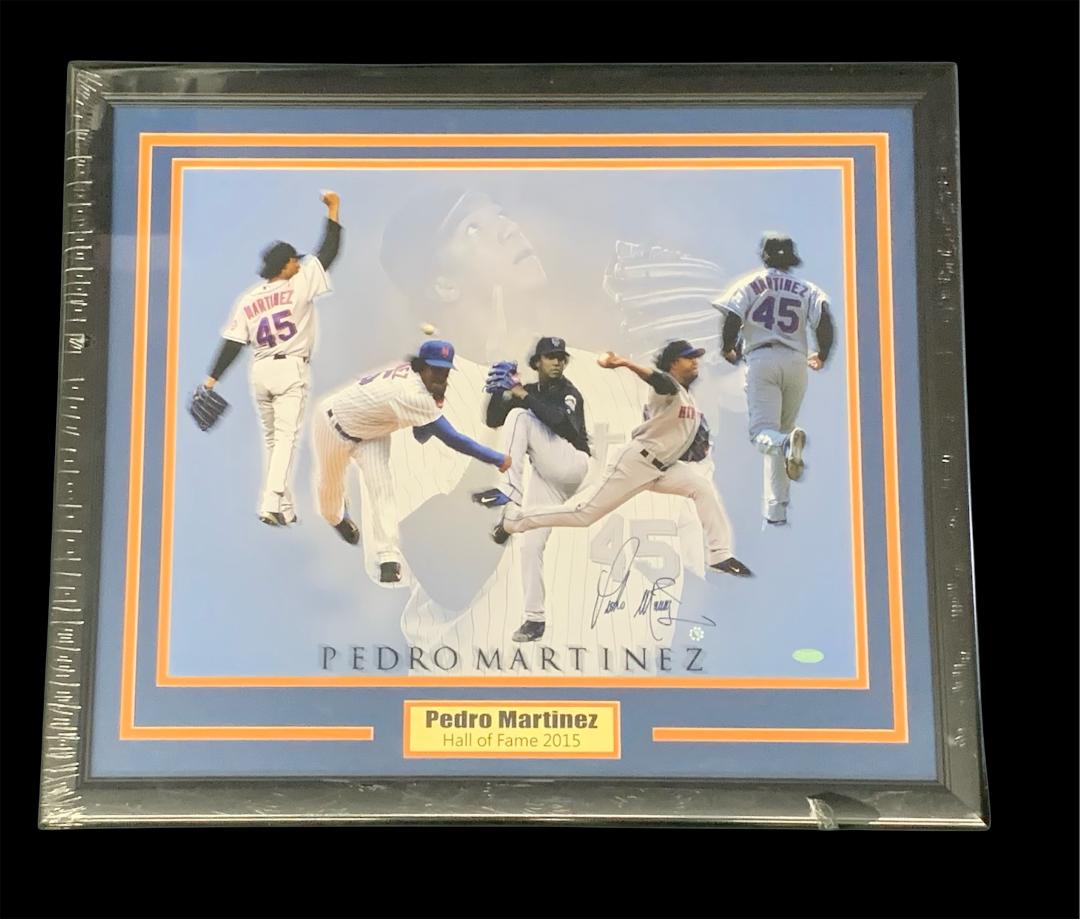 PEDRO MARTINEZ SIGNED 16X20