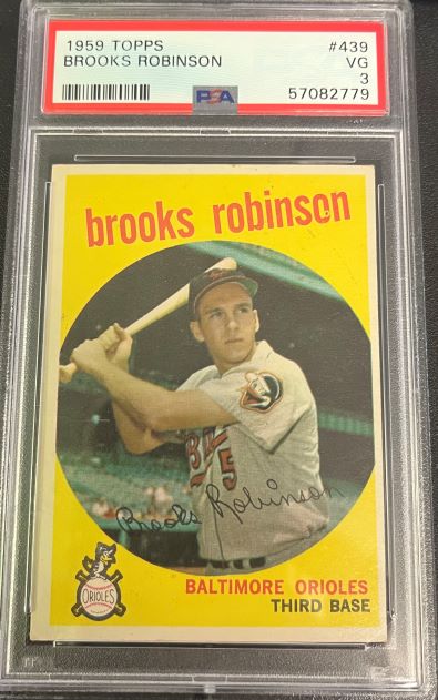 1959 Topps Brooks Robinson PSA 3