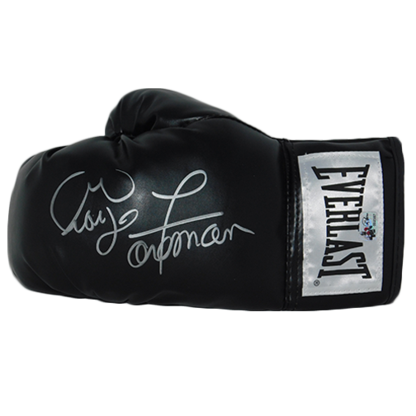 GEORGE FOREMAN SIGNED BOXING GLOVE