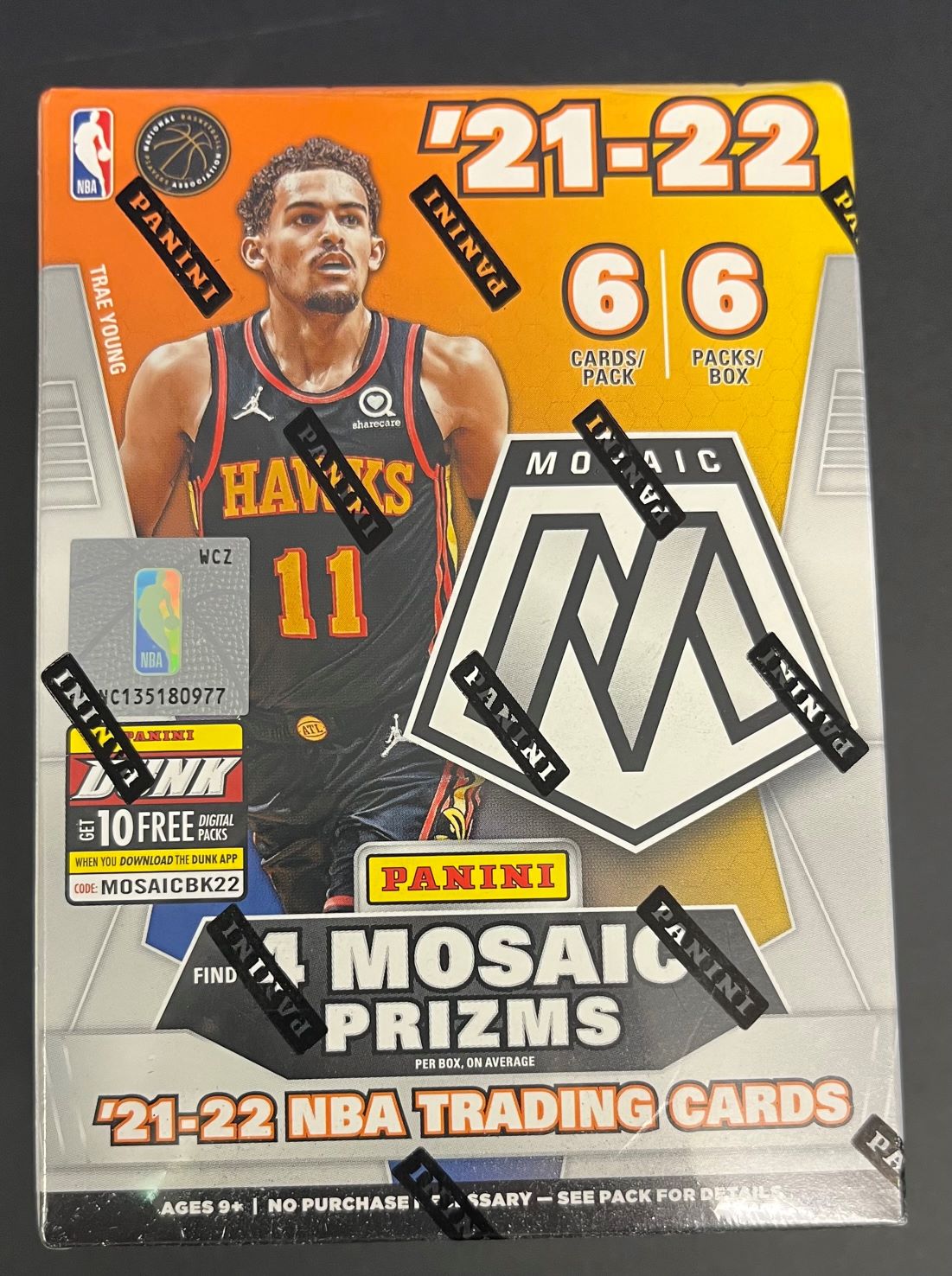 '21-22 Panini Mosaic Prizm NBA Box