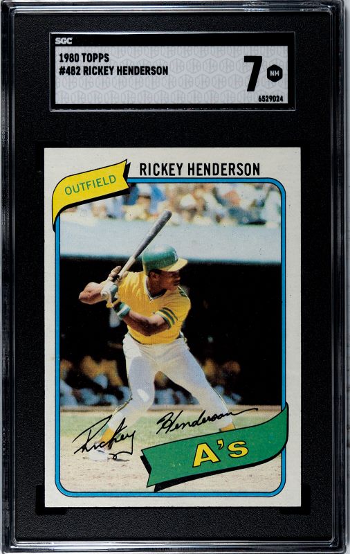 1980 Topps 482 Rickey Henderson 