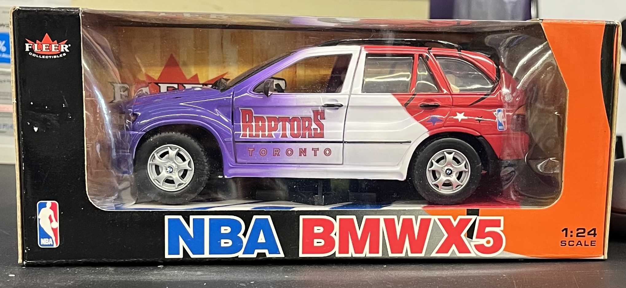 Toronto Raptors Fleer NBA BMW X5