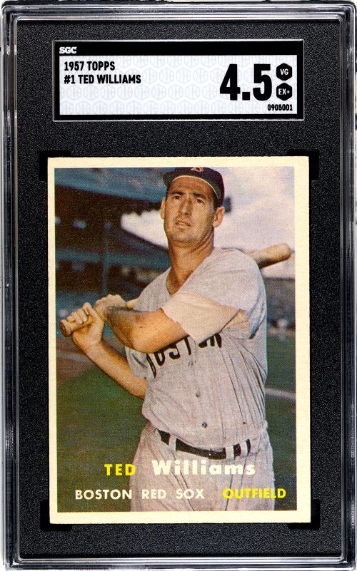 1957 Topps 1 Ted Williams 