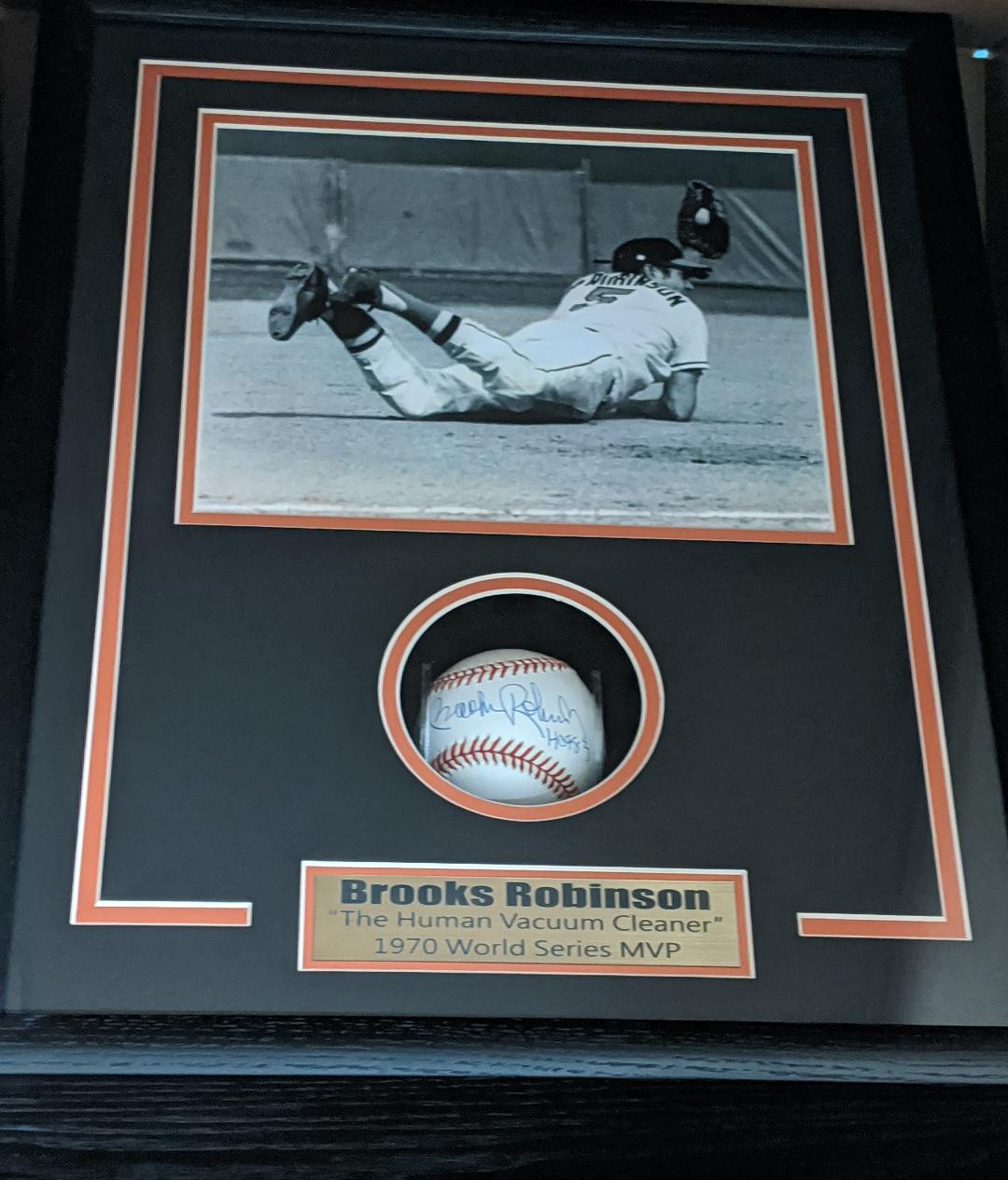 Signed Brooks Robinson Ball - Multi