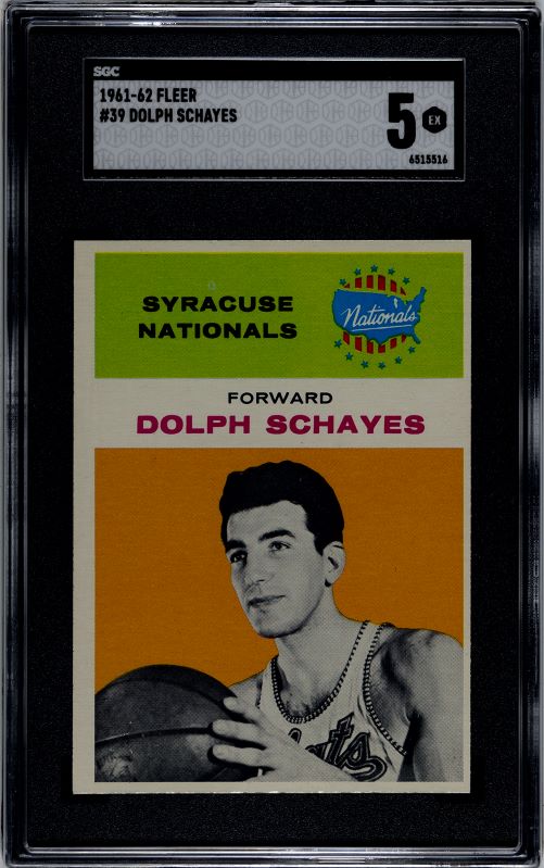 1961-62 Fleer Dolph Schayes RC