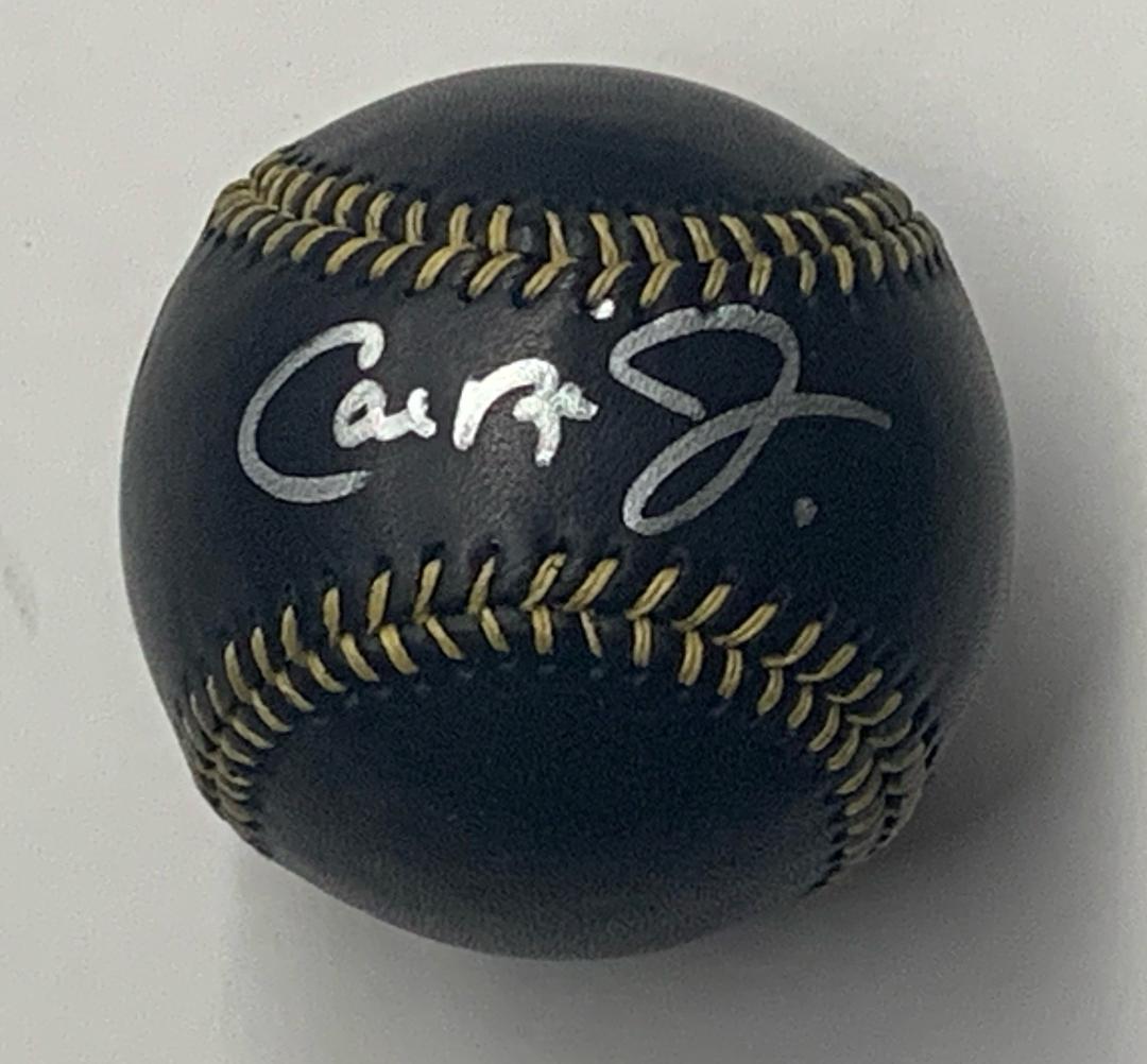 CAL RIPKEN JR. SIGNED OFFICIAL MAJOR LEAGUE BLACK  BASEBALL