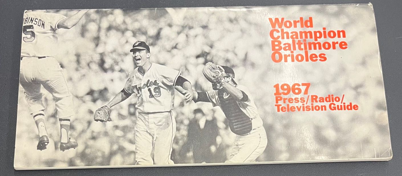 1967 World Champs Baltimore Orioles Guide