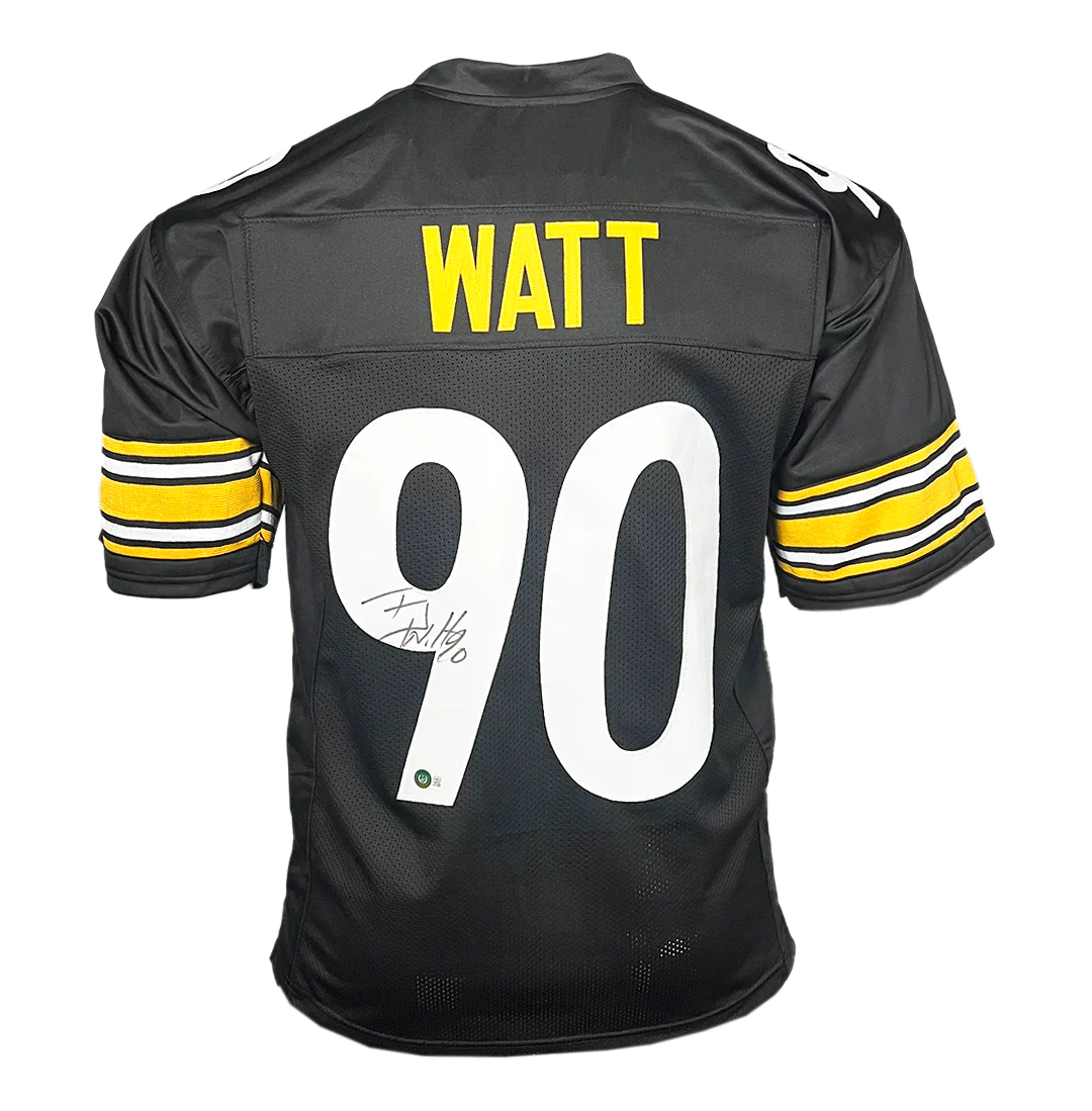 TJ Watt Signed Pittsburgh  Steelers Jersey (Beckett)
