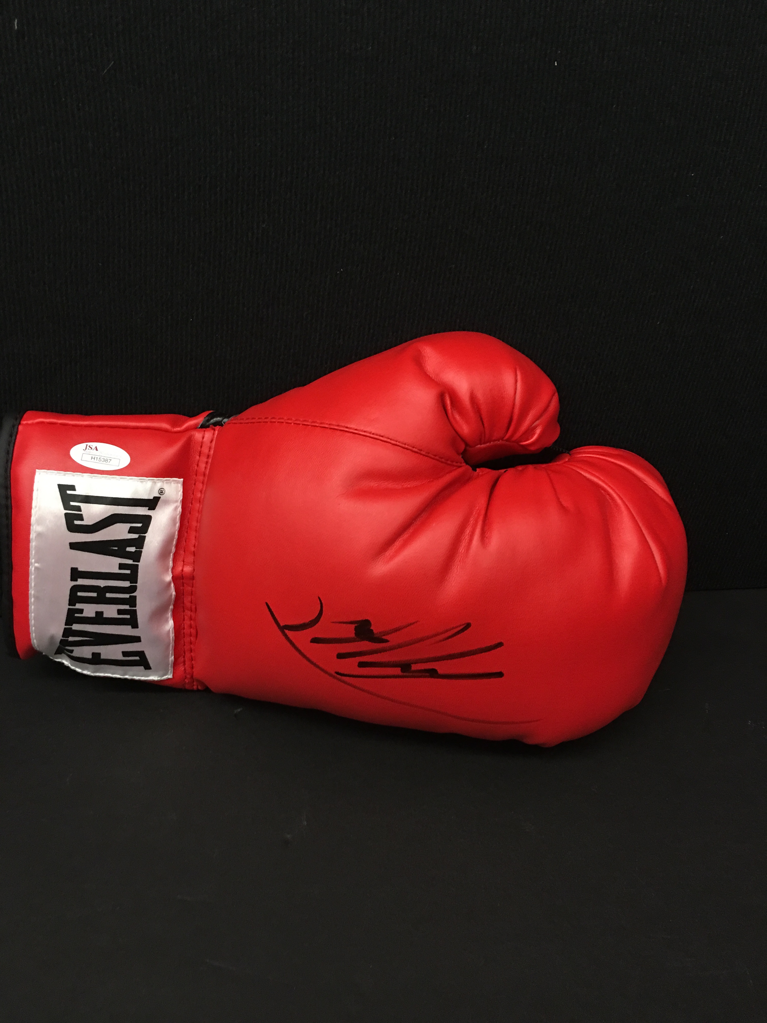 Larry Holmes Autographed boxing Glove