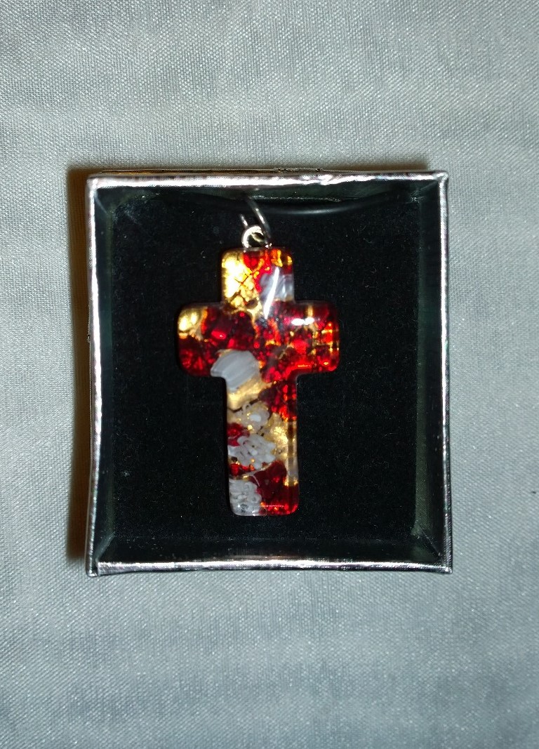 Red, Gold and White Cross 2N07