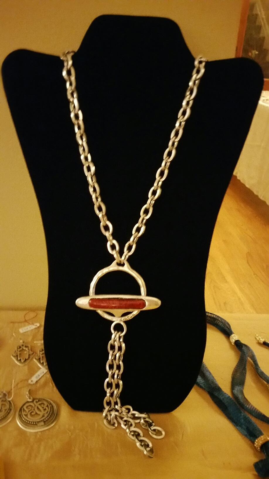 Red Lock Necklace 1N52