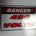 480 Volts Decal