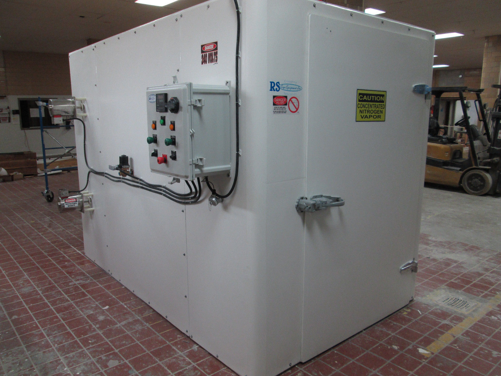 Rs Cryo Equipment Blast Cabinet Freezer