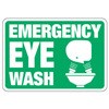 Emergency Eye Wash Decal (green)