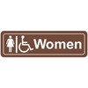Women Handicap Restrooms Decal