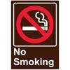 No Smoking (picture of cigarette crossed out)