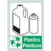 Plastic Recycle Only (bilingual)