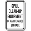 Spill Clean Up Equipment Decal