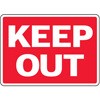 Keep Out Only Decal (red)