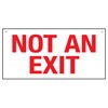 Not An Exit Decal (white)