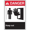 Danger Keep Out Decal (picture)