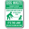 Clean Up After Your Dog Decal