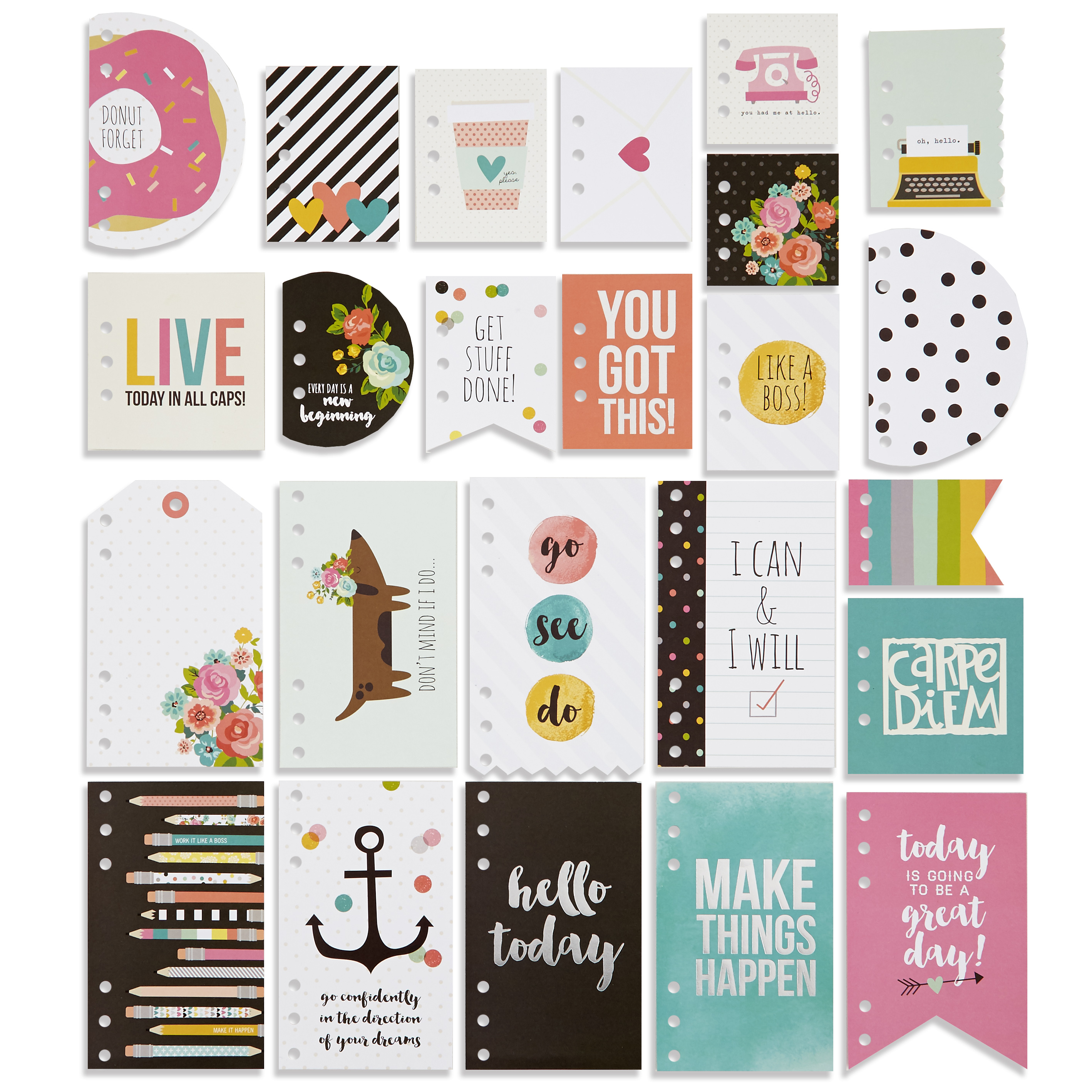 Carpe Diem Planner Inserts — Free PDF Download