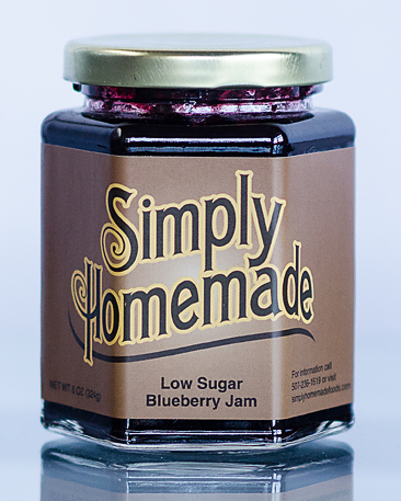 Low Sugar Blueberry Jam