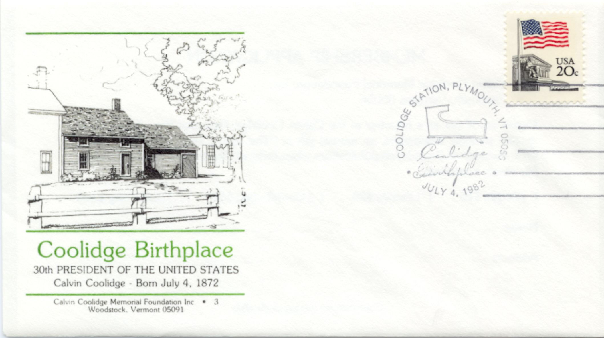 Coolidge Birthplace 82-07-04