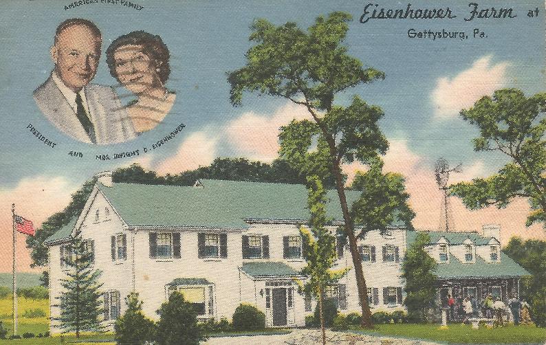 Eisenhower Farm postcard