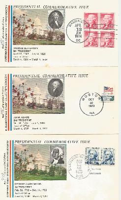 Set of 34 Presidential Comm Issue