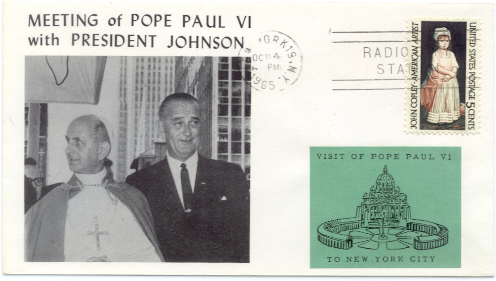 LBJ 65-10-04 Pope Paul Visit #4