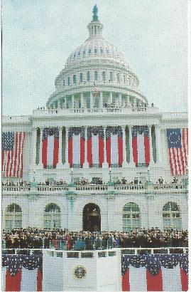 1981 Reagan Inauguration postcard