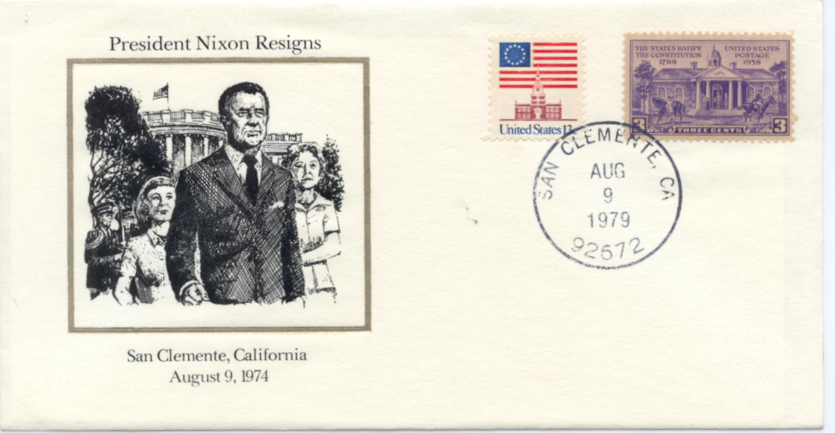 Nixon Resigns Anniversary 8-9-79