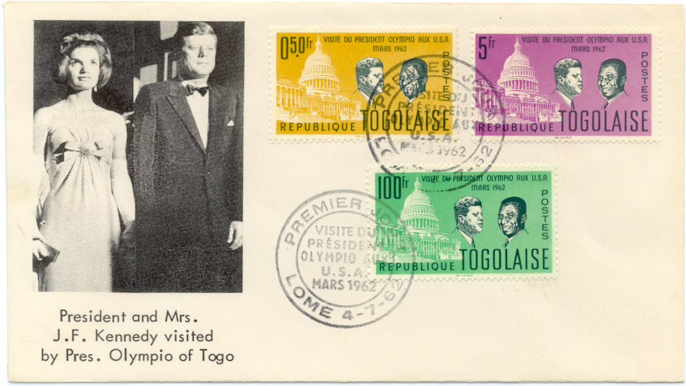 Togo Visit by President 1962